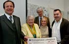 Br�ckenpflege - Scheck�bergabe